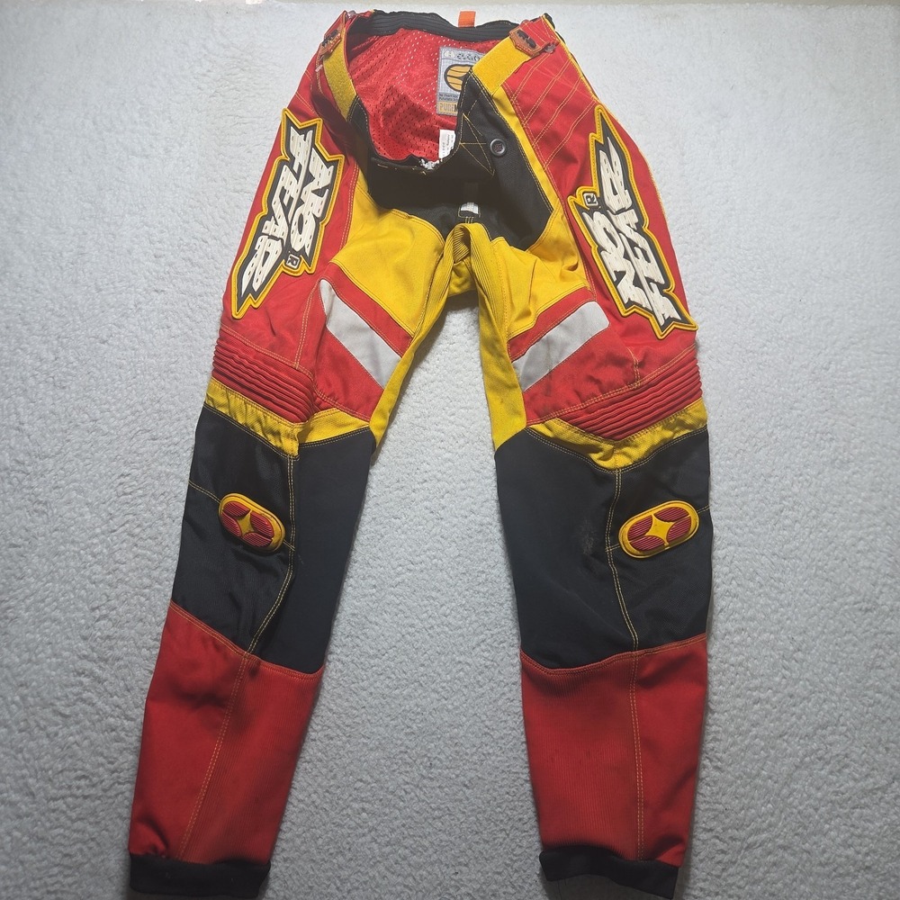 No Fear Elektron Motocross Motorcycle Racing Pants Riding ATV Dirt Bike Sz 32